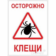 Осторожно клещи!