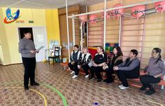 Встреча с коллективом детского сада №1 