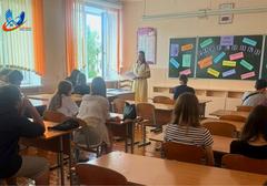 Правила безопасного лета: встреча с учащимися средней школы №3
