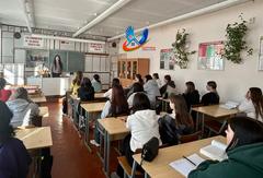 О чем разговаривали со студентами колледжа О чем разговаривали со студентами колледжа